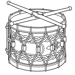 Huszár dob és dobverők március 15-re