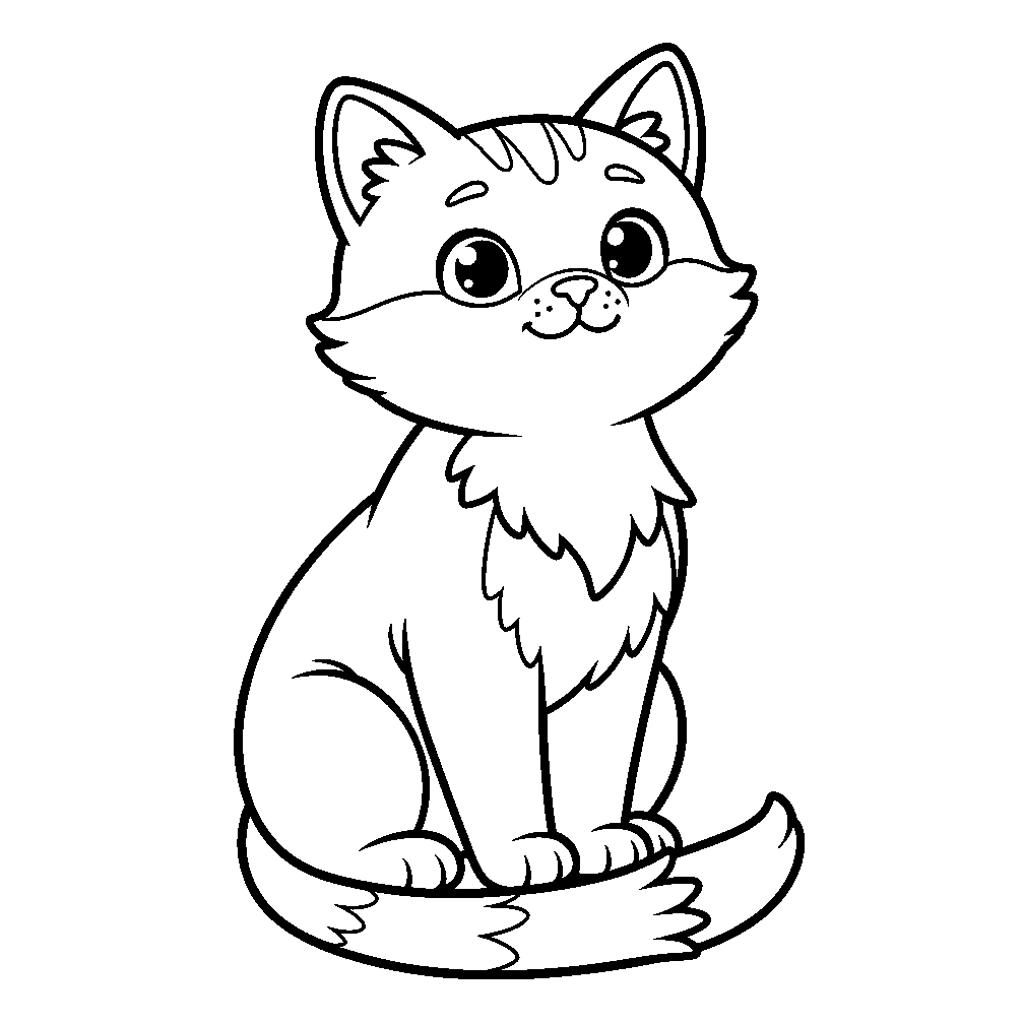 Cicás színező nyomtatható