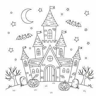 Nyomtatható Halloween színező gyerekeknek