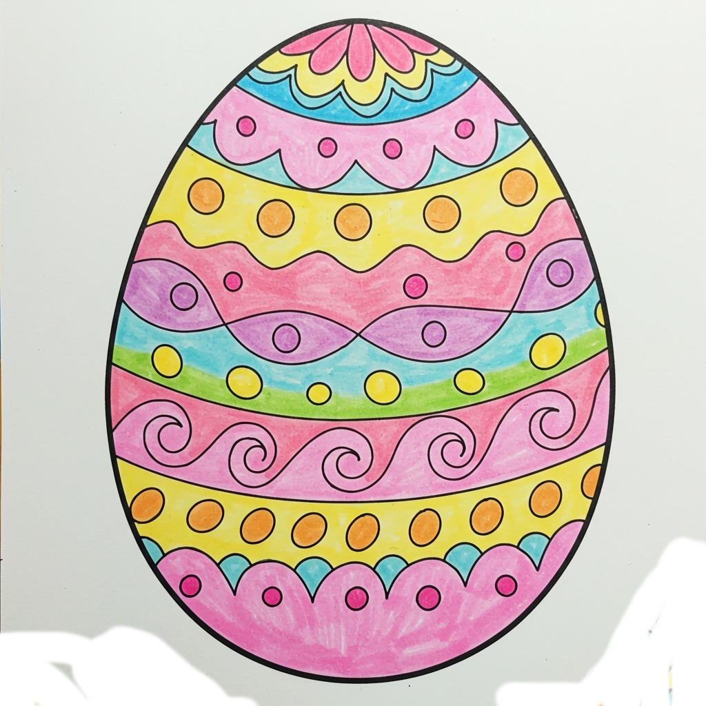 Nyomtatható húsvéti színezők gyerekeknek és felnőtteknek ingyen