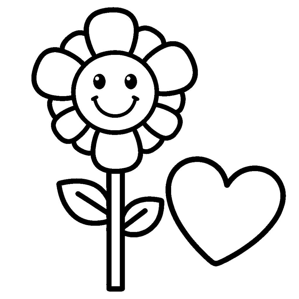 Kedves anyák napi kifestő ovisoknak ingyen