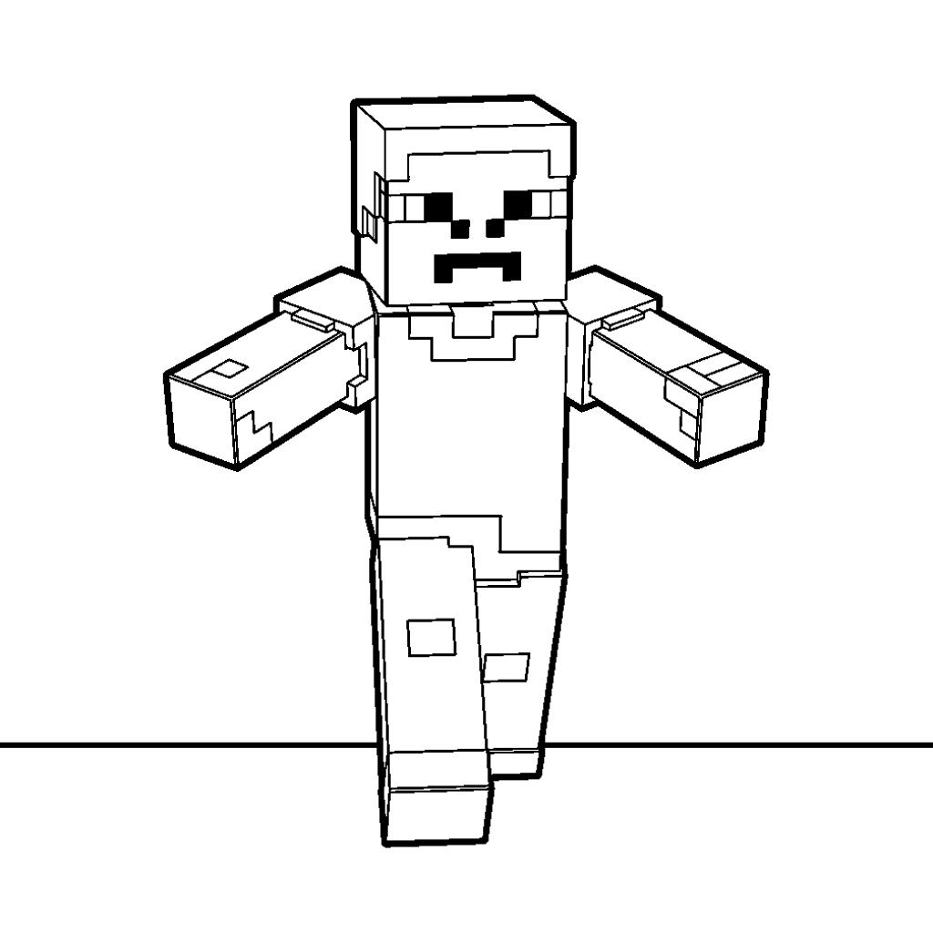 Minecraft zombi a klasszikus ellenfél