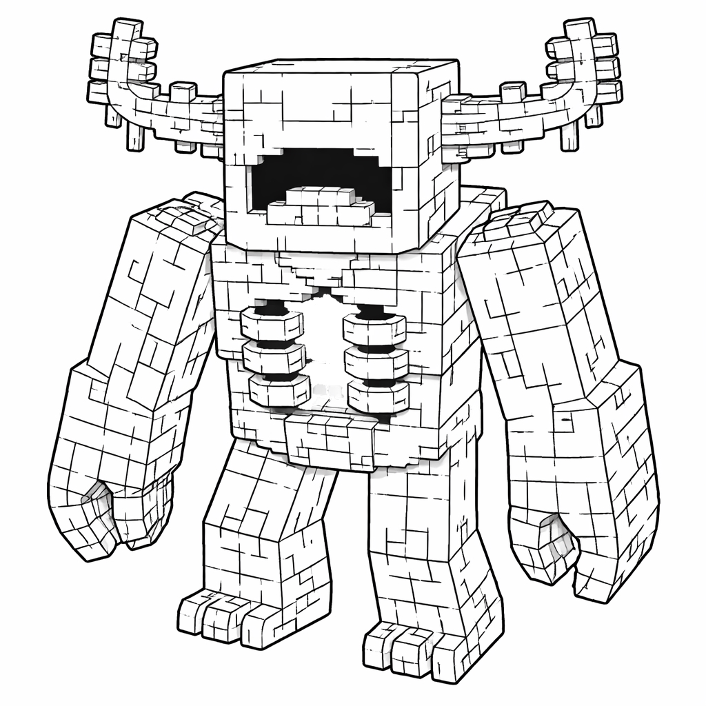 Sötét mélységek lénye minecraft warden