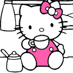Hello Kitty színező